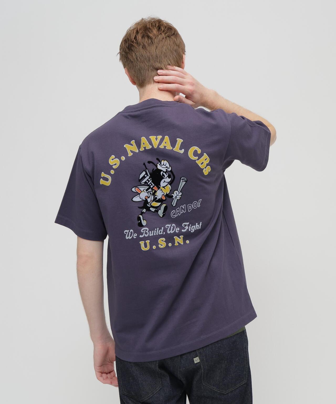 U.S. NAVAL CBs FLOCKY T恤