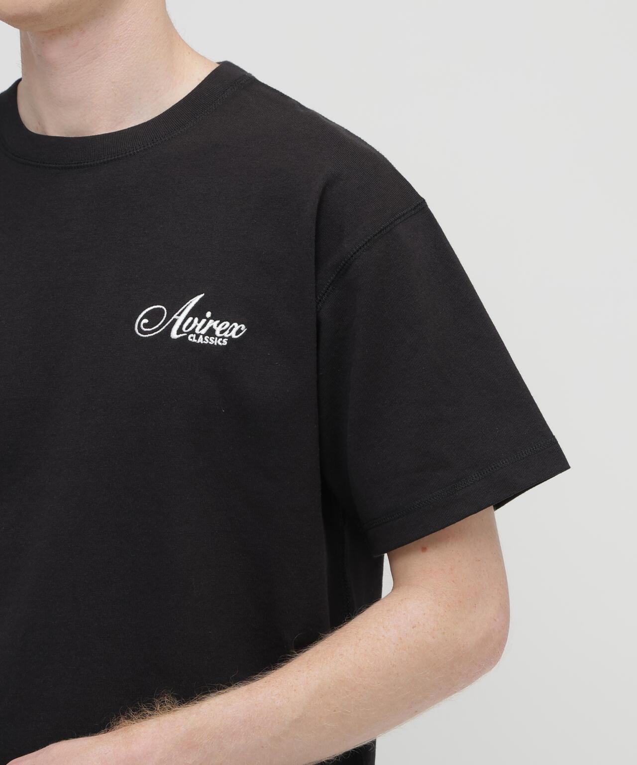 STITCH EMBROIDERY LOGO T-SHIRT T恤