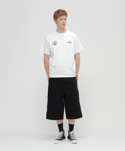 STITCH EMBROIDERY LOGO T-SHIRT T恤