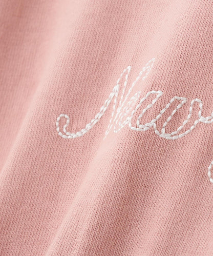 《WOMAN》 刺繡Logo T恤