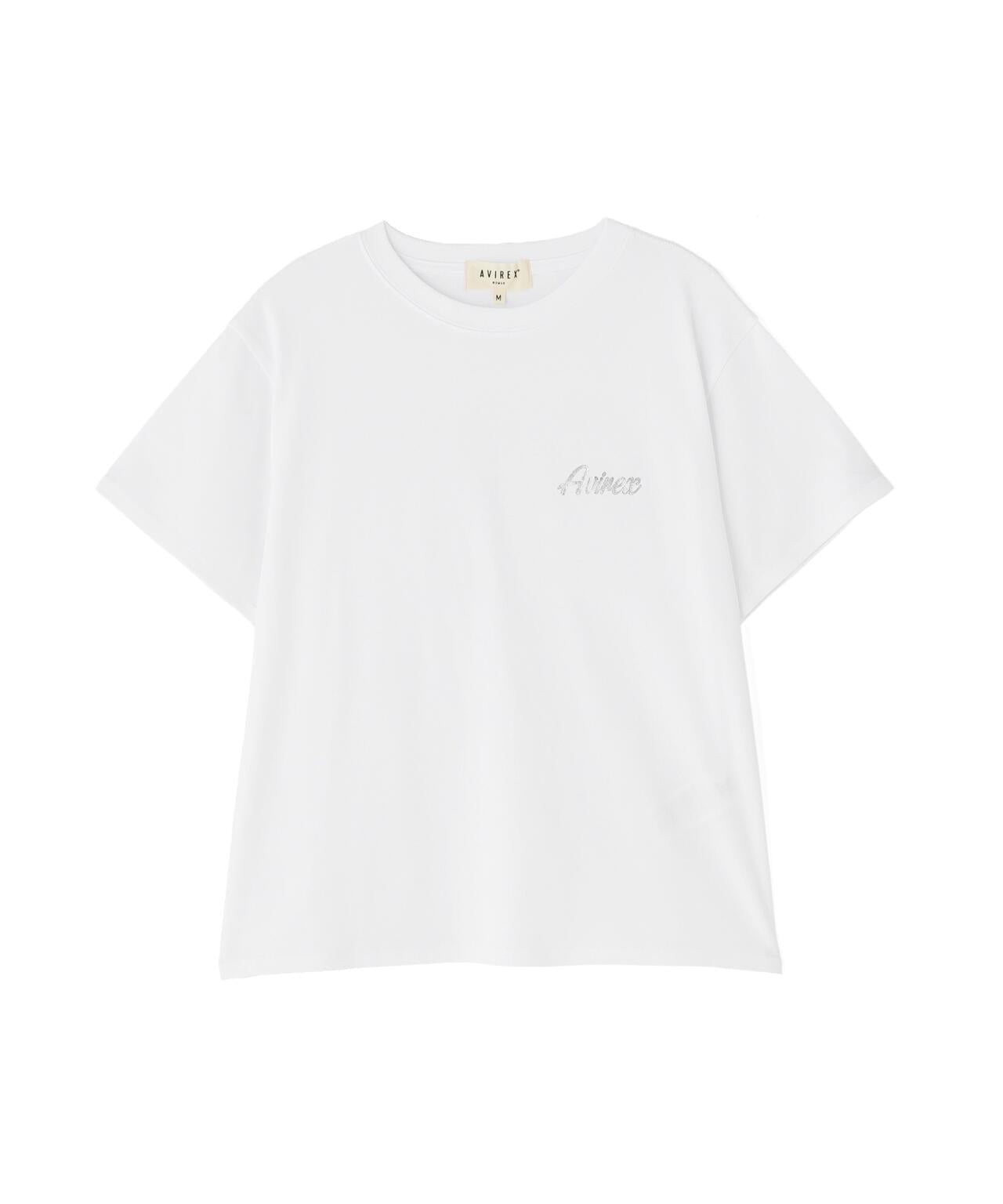 PINUP GIRL FOIL PRINT T-SHIRT 短袖T恤