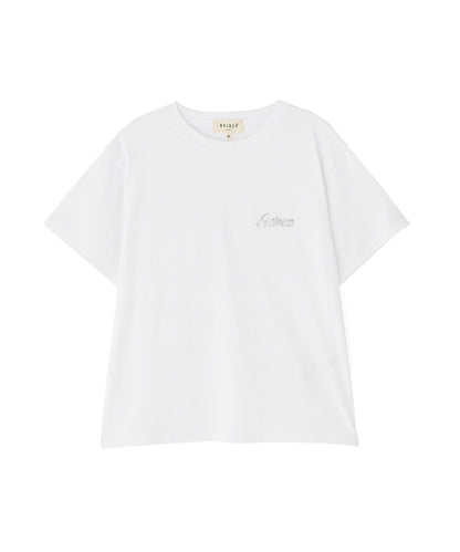 PINUP GIRL FOIL PRINT T-SHIRT 短袖T恤