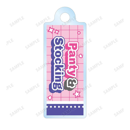 New PANTY ＆ STOCKING with GARTERBELT（潘緹與絲襪） 新繪系列 パンティ&ストッキング 雙連線圈亞克力鑰匙扣 model ver. ver.A