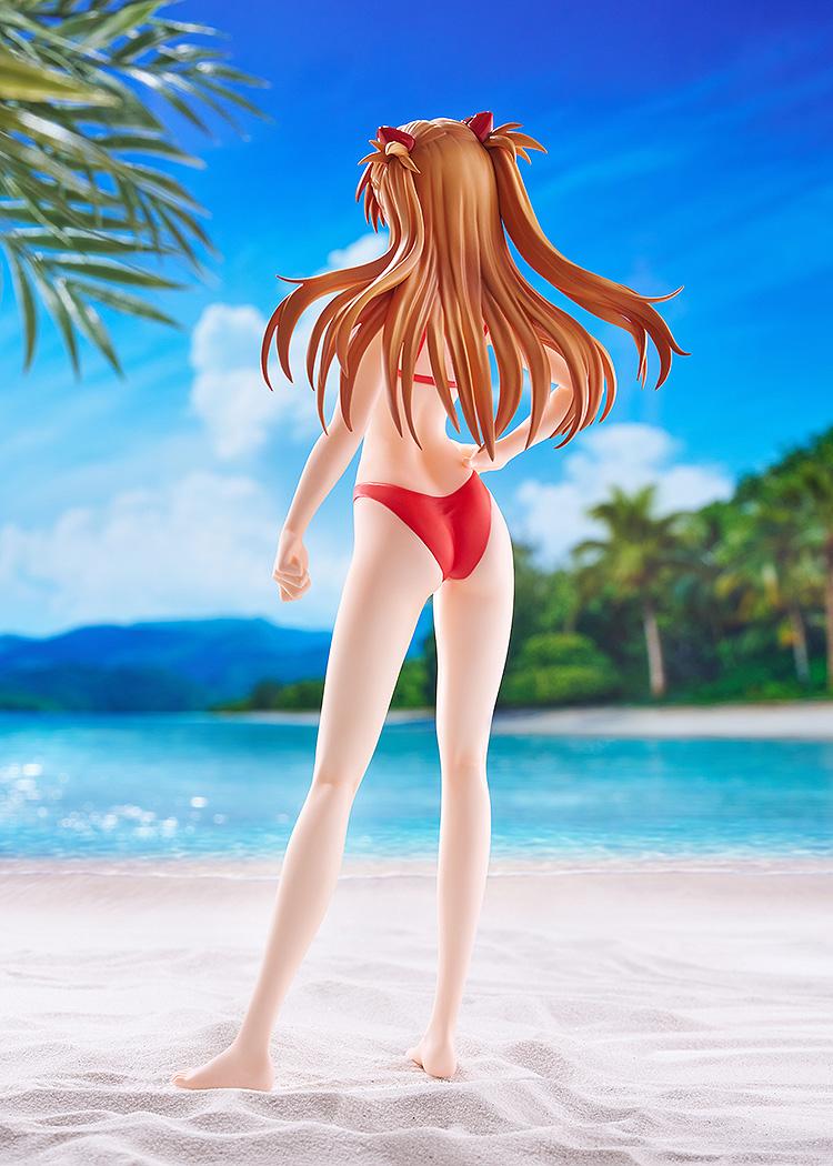 ヱヴァンゲリヲン新劇場版（新世紀福音戰士新劇場版） POP UP PARADE BEACH QUEENS 第二款 式波・アスカ・ラングレー 手辦 ビキニstyle L款