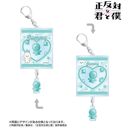 正反対な君と僕（正反対な君と僕） Yeti petit-sserie系列 沙沙亞克力鑰匙扣