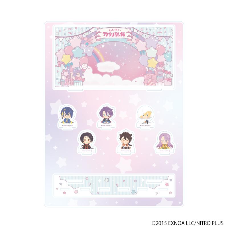 わんぱく！刀剣亂舞（刀劍亂舞） 04期 亞克力場景 攝影棚款