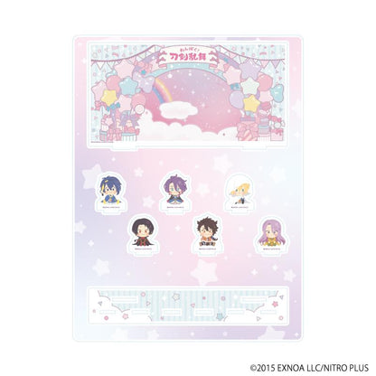 わんぱく！刀剣亂舞（刀劍亂舞） 04期 亞克力場景 攝影棚款