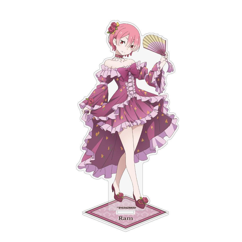 《Re：從零開始的異世界生活》 ラム 大號亞克力立牌 描き下ろし派對禮服款