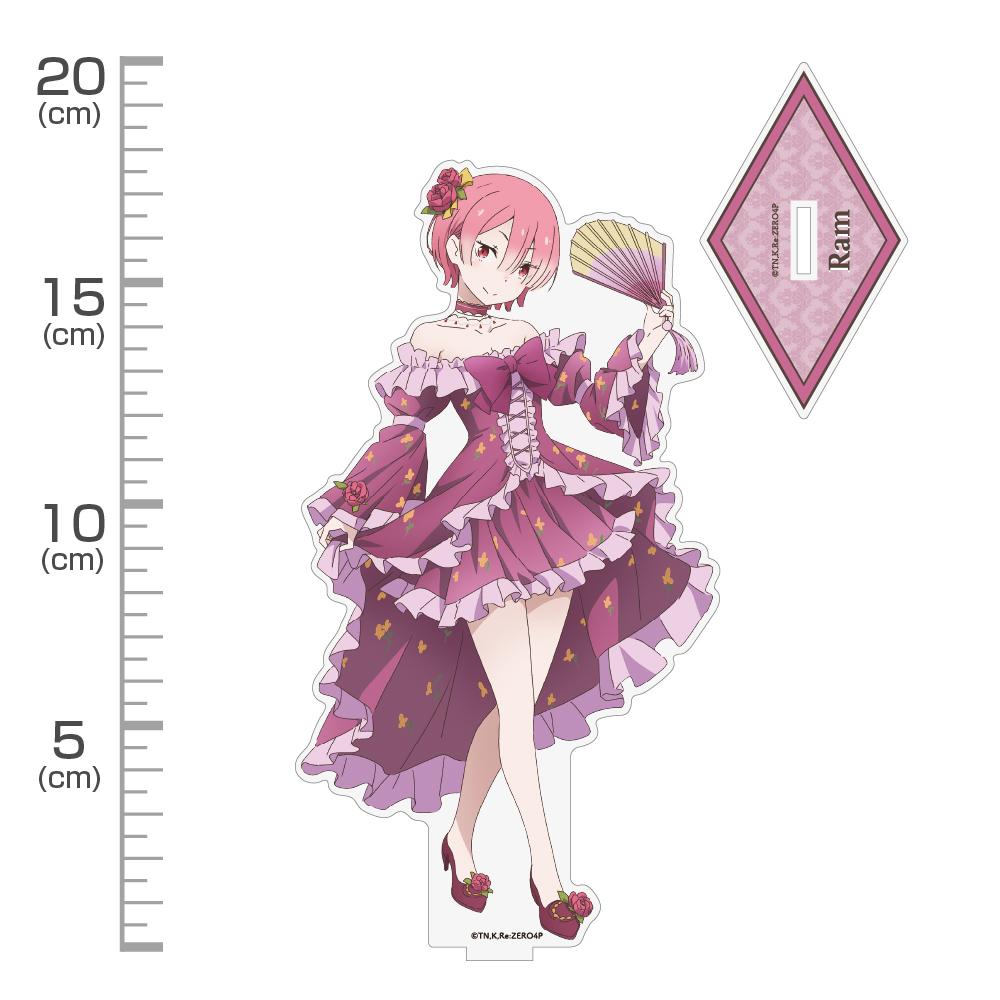 《Re：從零開始的異世界生活》 ラム 大號亞克力立牌 描き下ろし派對禮服款