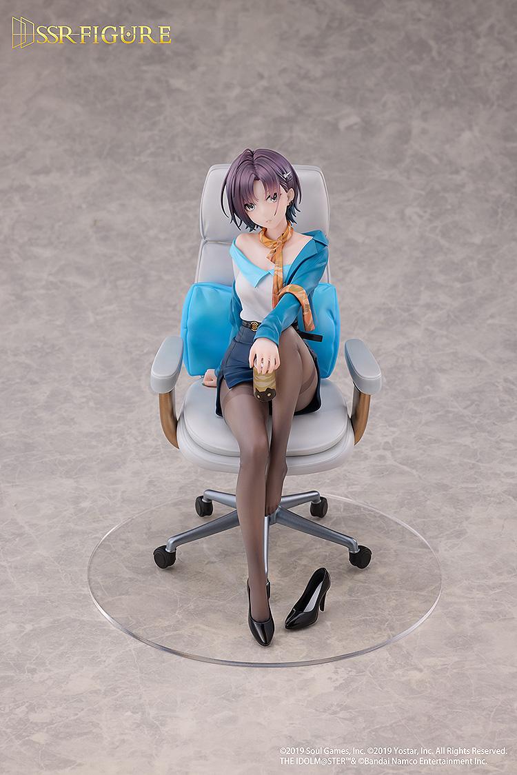 アイドルマスター シャイニーカラーズ×雀魂（偶像大師閃耀色彩×雀魂） SSR FIGURE 淺倉透 手辦 おしごとエフォートレスVer. 1/7完成品手辦