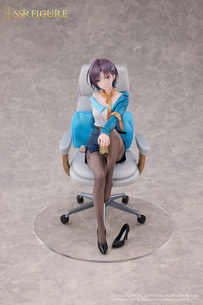 アイドルマスター シャイニーカラーズ×雀魂（偶像大師閃耀色彩×雀魂） SSR FIGURE 淺倉透 手辦 おしごとエフォートレスVer. 1/7完成品手辦