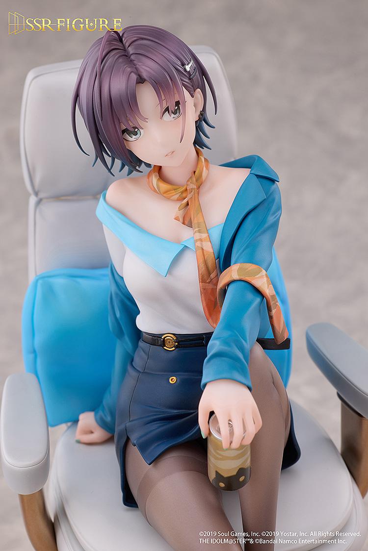 アイドルマスター シャイニーカラーズ×雀魂（偶像大師閃耀色彩×雀魂） SSR FIGURE 淺倉透 手辦 おしごとエフォートレスVer. 1/7完成品手辦