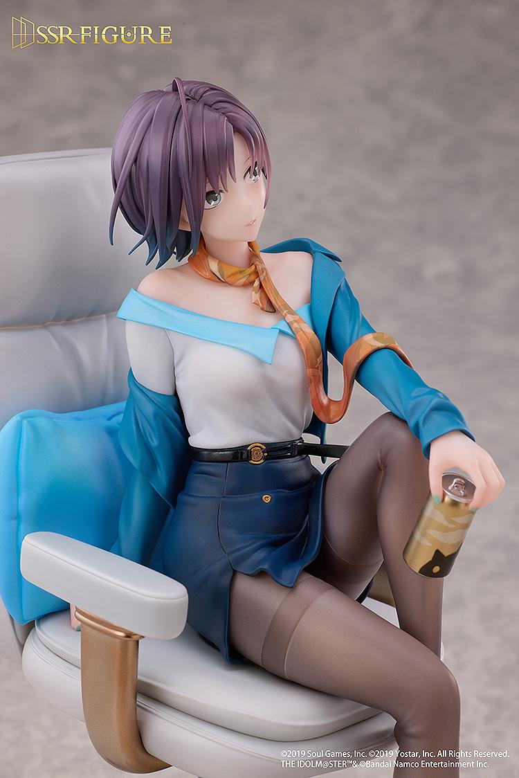 アイドルマスター シャイニーカラーズ×雀魂（偶像大師閃耀色彩×雀魂） SSR FIGURE 淺倉透 手辦 おしごとエフォートレスVer. 1/7完成品手辦