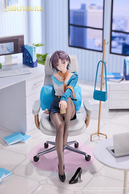 アイドルマスター シャイニーカラーズ×雀魂（偶像大師閃耀色彩×雀魂） SSR FIGURE 淺倉透 手辦 おしごとエフォートレスVer. 1/7完成品手辦