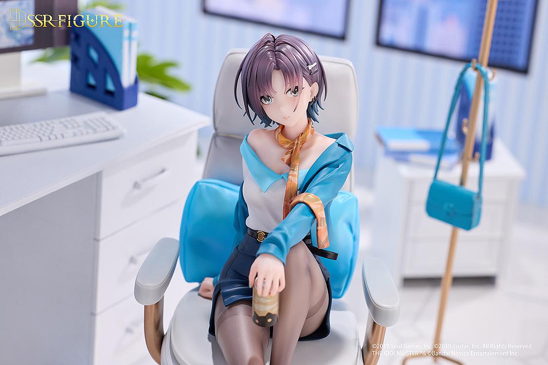 アイドルマスター シャイニーカラーズ×雀魂（偶像大師閃耀色彩×雀魂） SSR FIGURE 淺倉透 手辦 おしごとエフォートレスVer. 1/7完成品手辦