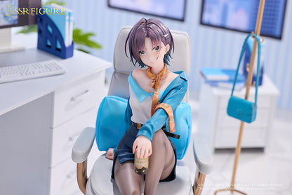 アイドルマスター シャイニーカラーズ×雀魂（偶像大師閃耀色彩×雀魂） SSR FIGURE 淺倉透 手辦 おしごとエフォートレスVer. 1/7完成品手辦