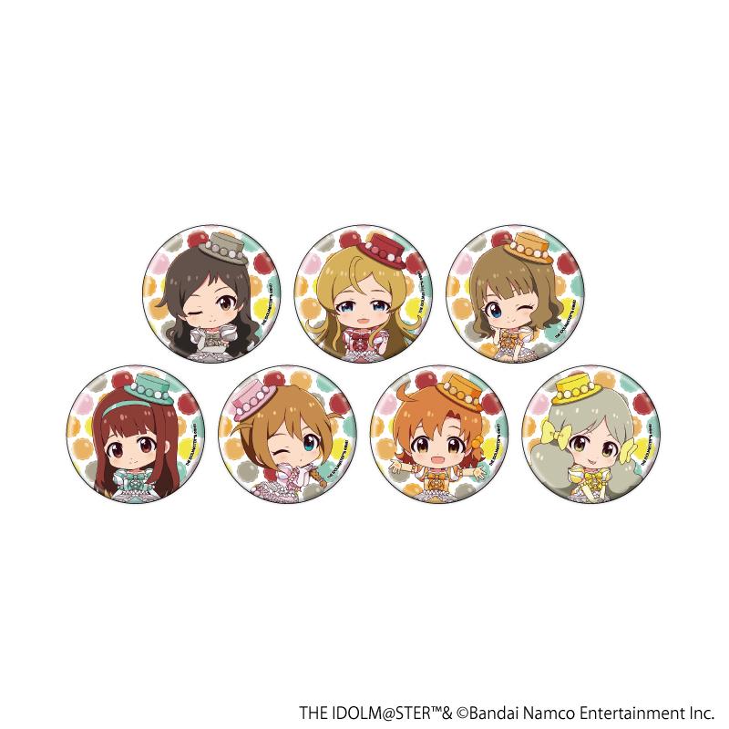 アイドルマスター ミリオンライブ！（偶像大師 百萬人演唱會！） 21號徽章系列 全套 迷你角色插畫徽章 7個裝