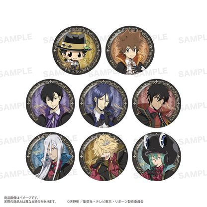 家庭教師HITMAN REBORN!（家庭教師REBORN！） 閃粉系列 徽章 Vampire ver. 全套BOX（8個入）