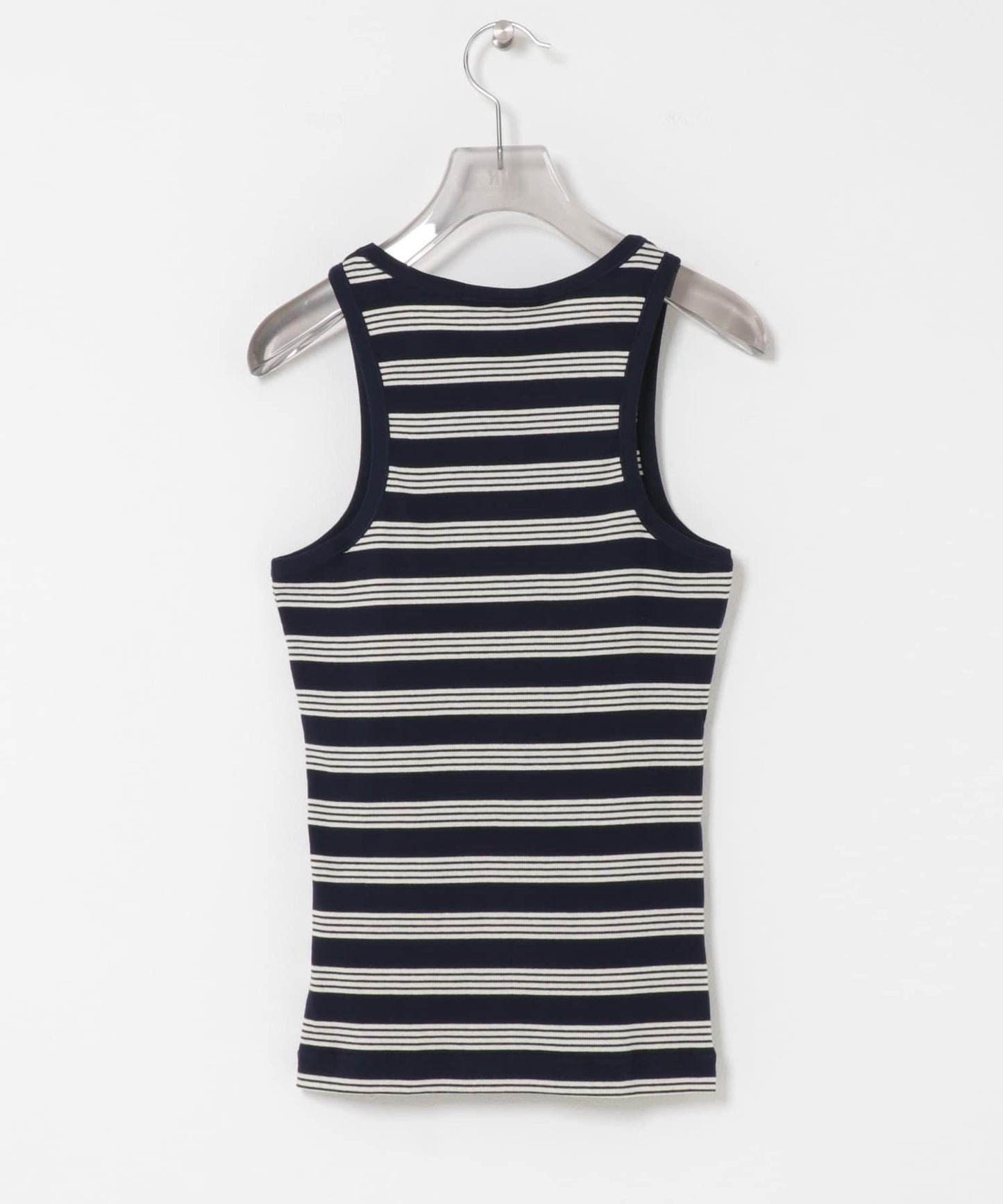 GANNI SOFT COTTON RIB TANK TOP 背心