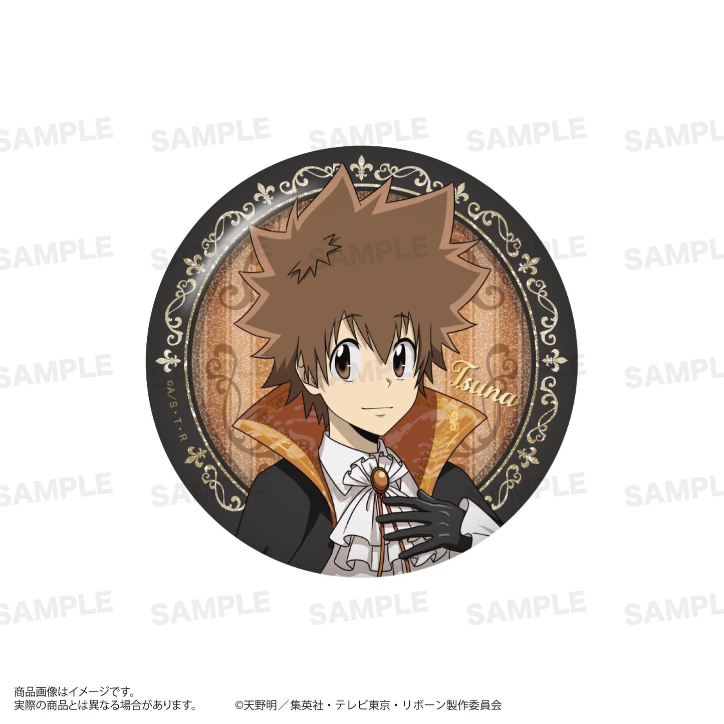 家庭教師HITMAN REBORN!（家庭教師REBORN！） 閃粉系列 徽章 Vampire ver. 全套BOX（8個入）