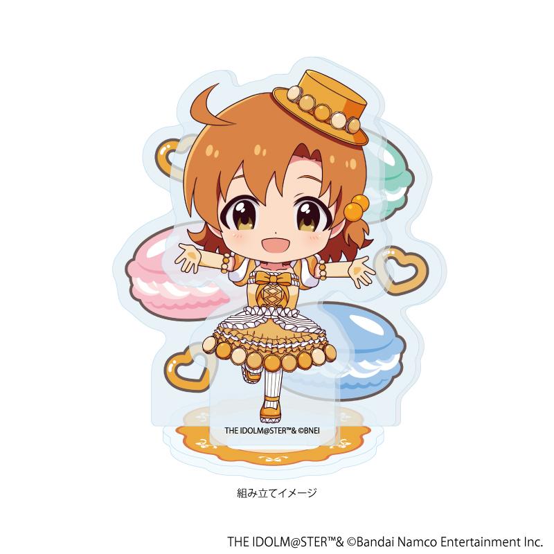 アイドルマスター ミリオンライブ！（偶像大師 百萬現場） 矢吹可奈 亞克力立牌 アクリルスタンドプレート51 マカロンドレスver.(ミニキャライラスト)