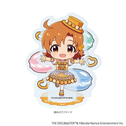 アイドルマスター ミリオンライブ！（偶像大師 百萬現場） 矢吹可奈 亞克力立牌 アクリルスタンドプレート51 マカロンドレスver.(ミニキャライラスト)