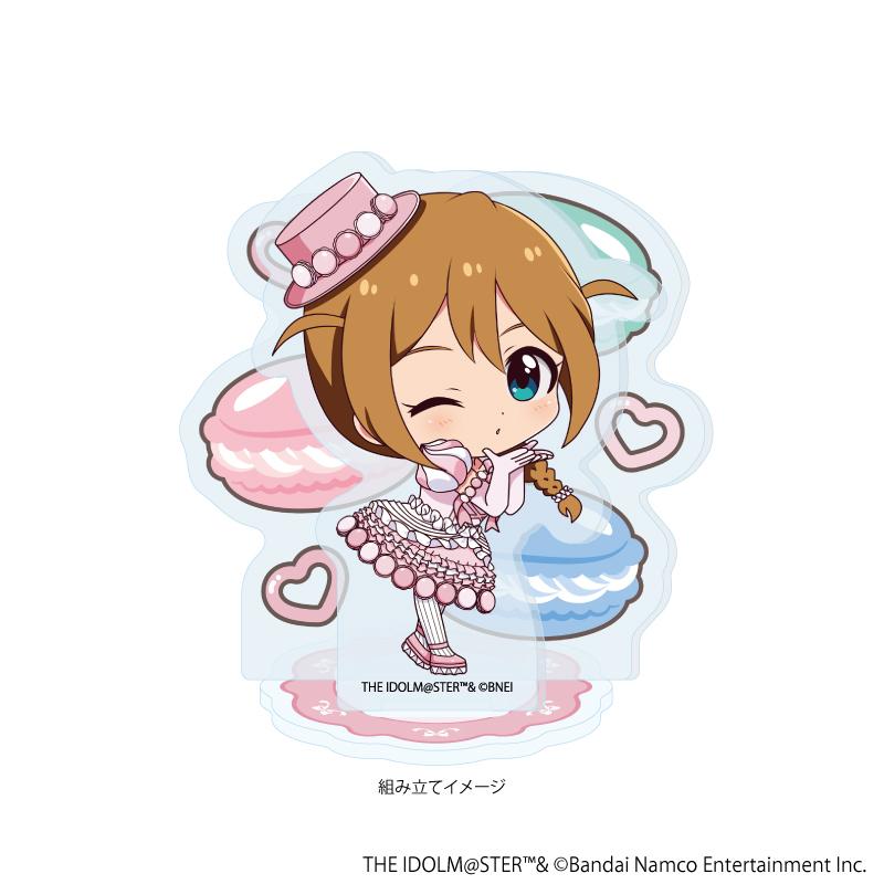 アイドルマスター ミリオンライブ！（偶像大師 百萬人演唱會！） 亞克力立牌50 馬場このみ 馬卡龍禮服ver. 迷你Q版插畫款