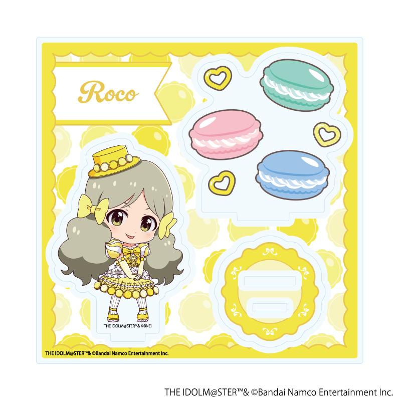アイドルマスター ミリオンライブ！（偶像大師 百萬現場） ロコ 亞克力立牌 マカロンドレスver.(ミニキャライラスト)