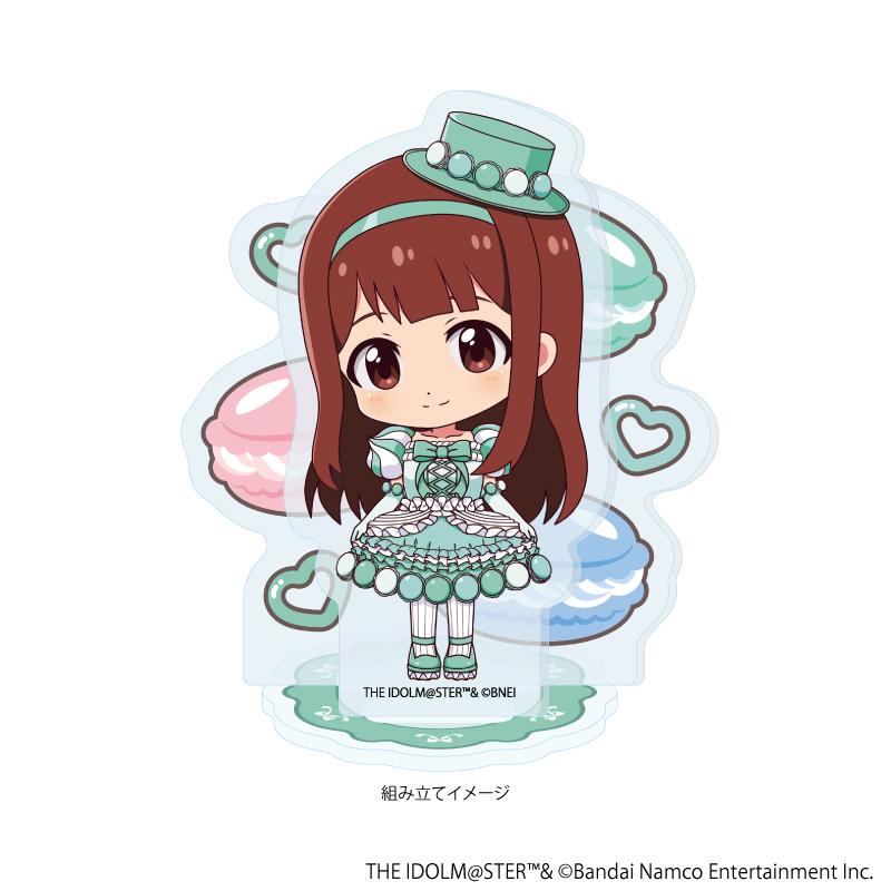 アイドルマスター ミリオンライブ！（偶像大師 百萬人演唱會！） アクリルスタンドプレート49 田中琴葉 亞克力立牌 馬卡龍禮服ver.(Q版角色插畫)