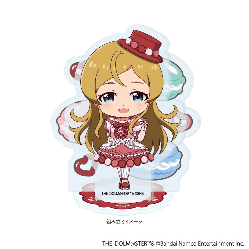 アイドルマスター ミリオンライブ！（偶像大師 百萬現場） 篠宮可憐 亞克力立牌 47 馬卡ロンドレスver. 迷你Q版插畫