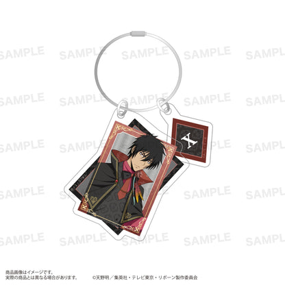 《家庭教師HITMAN REBORN!》 XANXUS 10年後款 鋼絲亞克力鑰匙扣 Vampire ver.