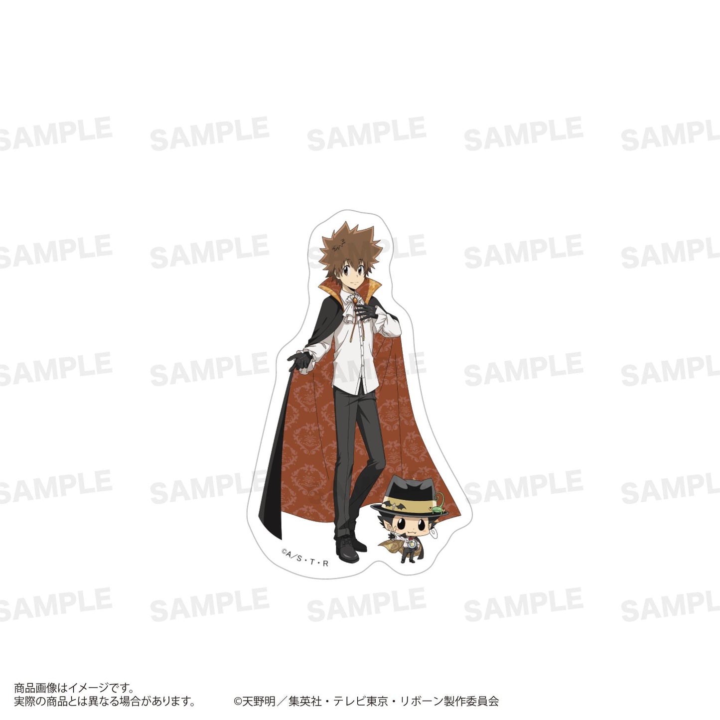 《家庭教師HITMAN REBORN!》（家庭教師REBORN） Vampire ver. 第二套 リボーン＆沢田綱吉 貼紙套裝