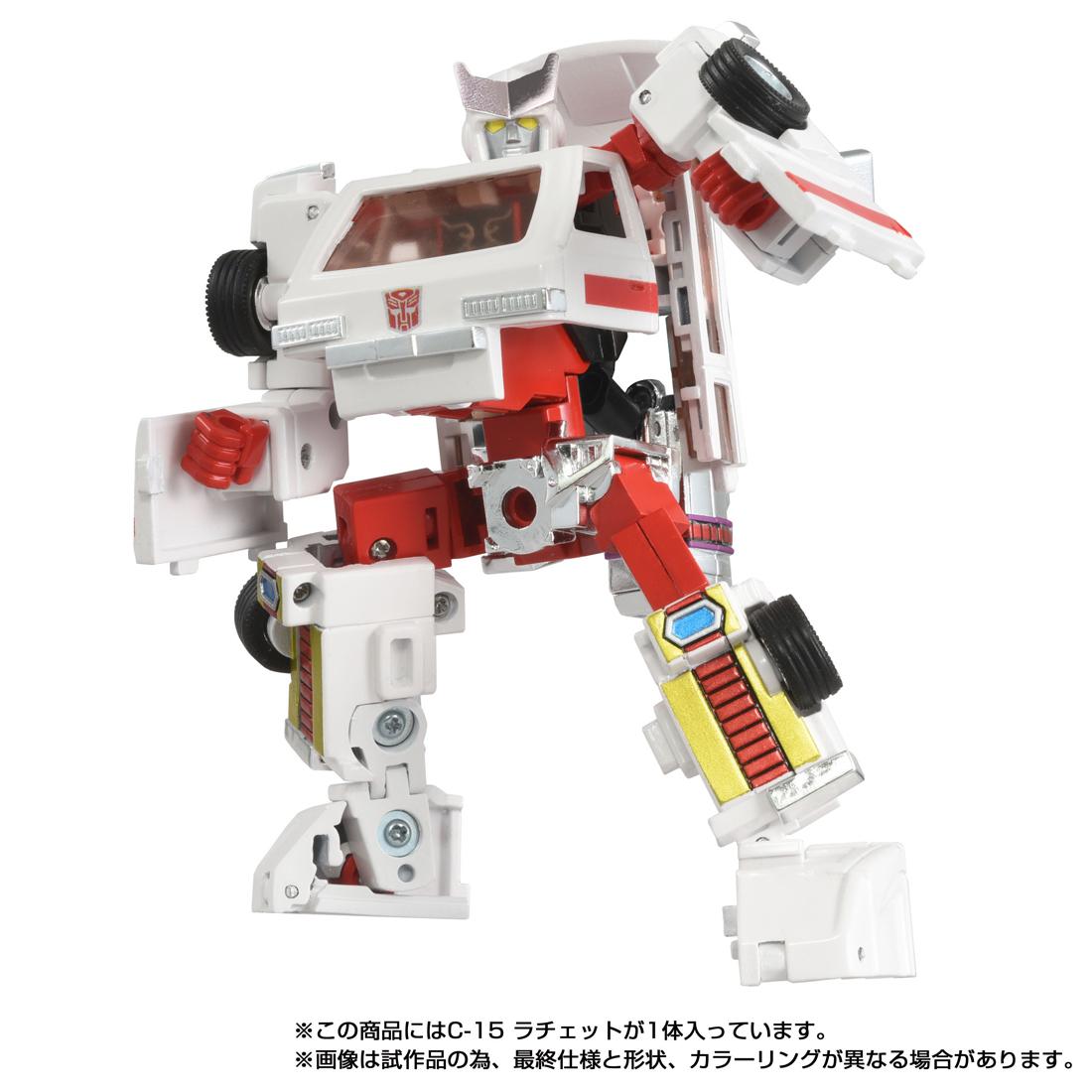 《變形金剛》 Missing Link系列 C-15 ラチェット 周邊