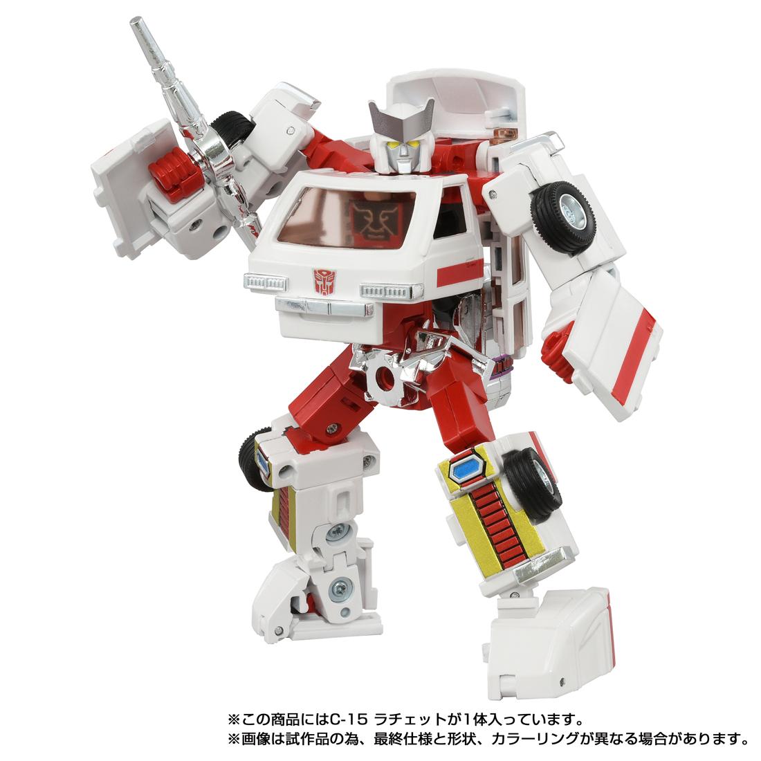 《變形金剛》 Missing Link系列 C-15 ラチェット 周邊