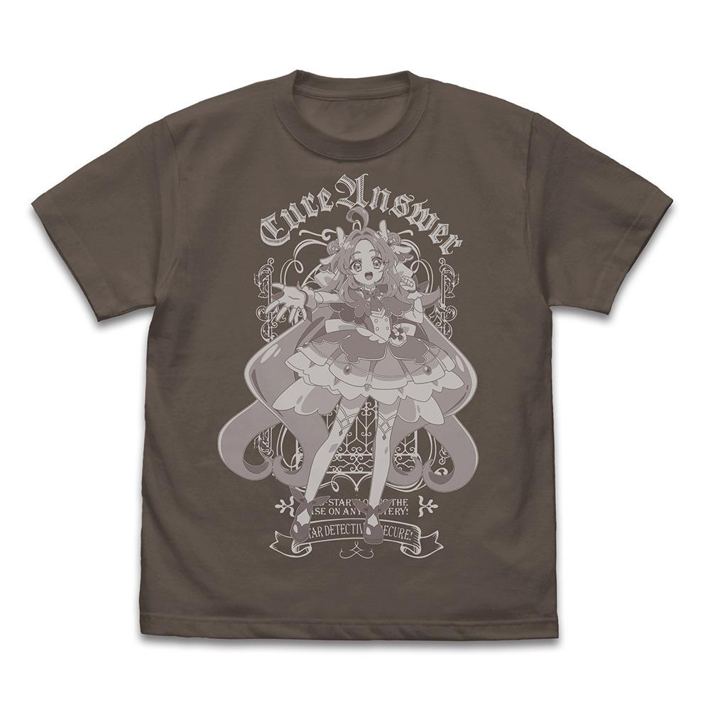 名探偵プリキュア!（名偵探光之美少女） キュアアンサー T恤 S碼 CHARCOAL色