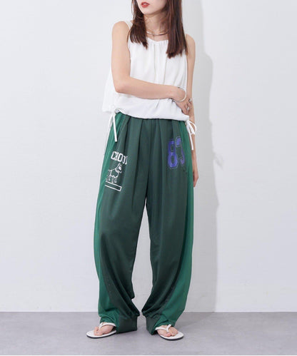 etsinta 網眼 彎刀版型 休閒褲