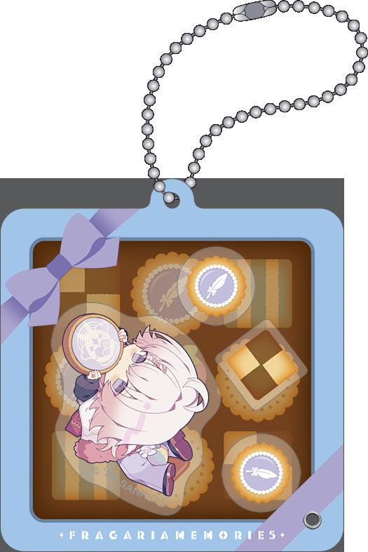 FRAGALIA MEMORIES 卡普里科系列 シャカシャカアクリルキーホルダー ウィルメッシュ款 亞克力鑰匙扣