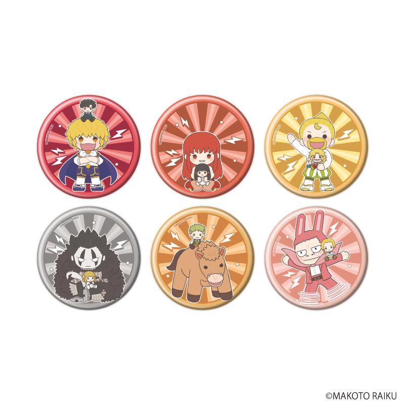 金色のガッシュ!!（金色的卡修） 波特絨藝術系列 第二彈 徽章 完整套裝（全6款）
