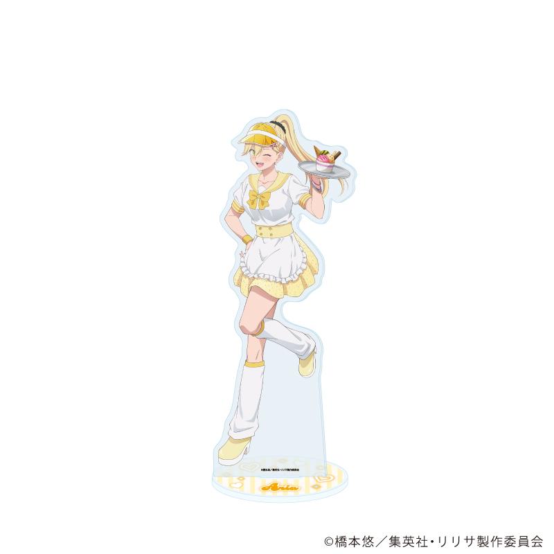 （2.5次元的誘惑） 喜咲アリア 大號亞克力立牌 04款 アイスパーラーver.