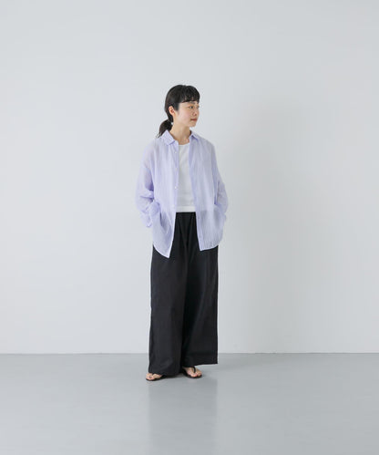 透感棉質 常規版 襯衫