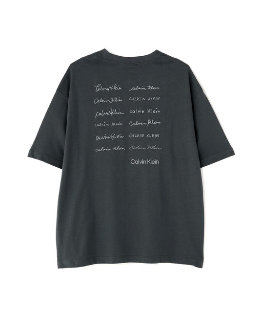 Calvin Klein 刺繡Logo字母圖案T恤