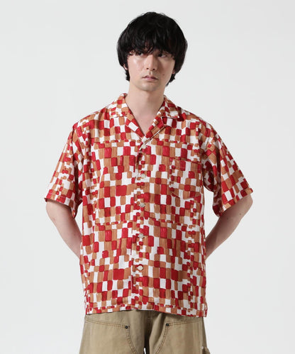 HOLO MARKET HMV S/S SHIRTS 全印花夏威夷短袖襯衫