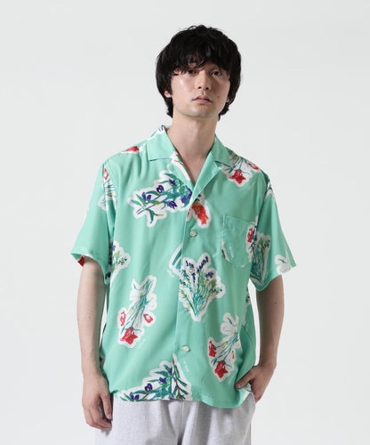 HOLO MARKET HMV S/S SHIRTS 全印花夏威夷短袖襯衫
