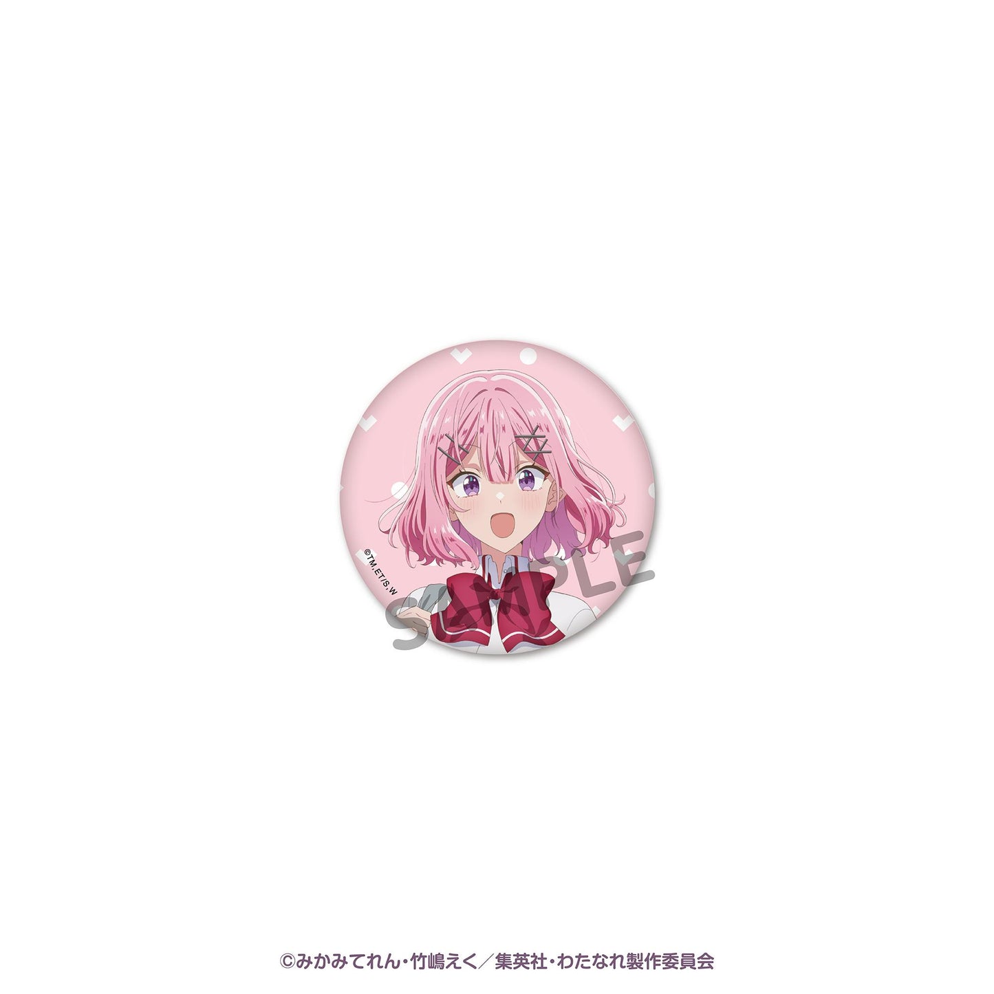 わたしが戀人になれるわけないじゃん、ムリムリ！（※ムリじゃなかった！？）（我怎麼可能成為你的戀人 不可能不可能！（※不是不可能！？）） トレーディング缶バッジ盒裝（5個裝） わたなれ展Ver.