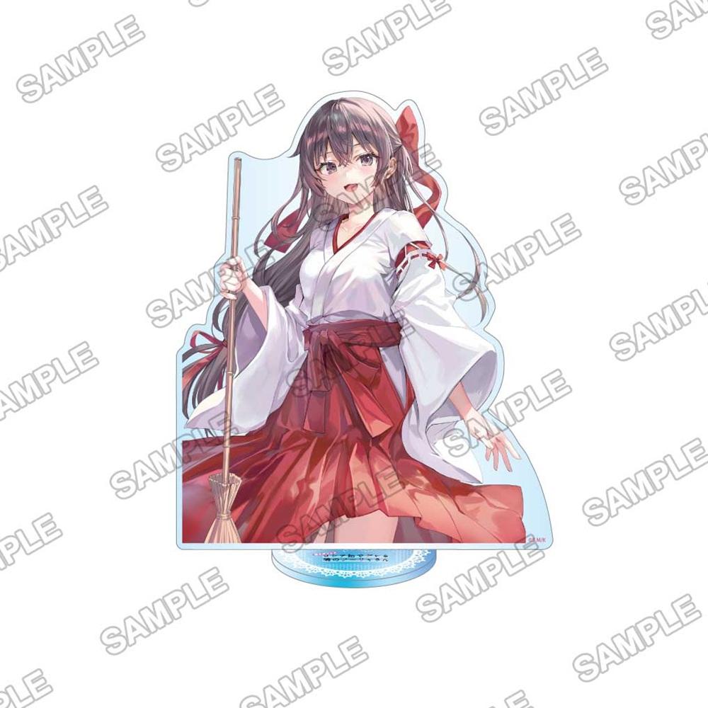 不時用俄語小聲說真心話的鄰桌艾莉同學 有希 極光亞克力立牌 巫女服Ver.