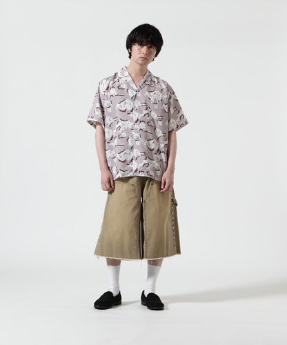 HOLO MARKET HMV S/S SHIRTS 全印花夏威夷短袖襯衫