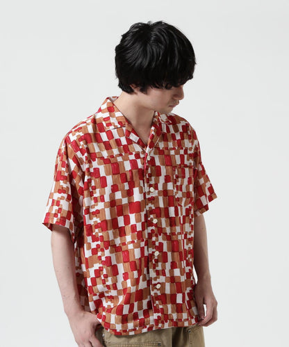 HOLO MARKET HMV S/S SHIRTS 全印花夏威夷短袖襯衫