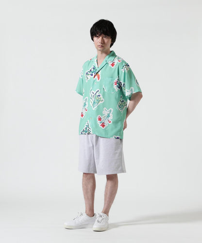 HOLO MARKET HMV S/S SHIRTS 全印花夏威夷短袖襯衫