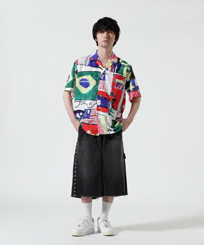 HOLO MARKET HMV S/S SHIRTS 全印花夏威夷短袖襯衫