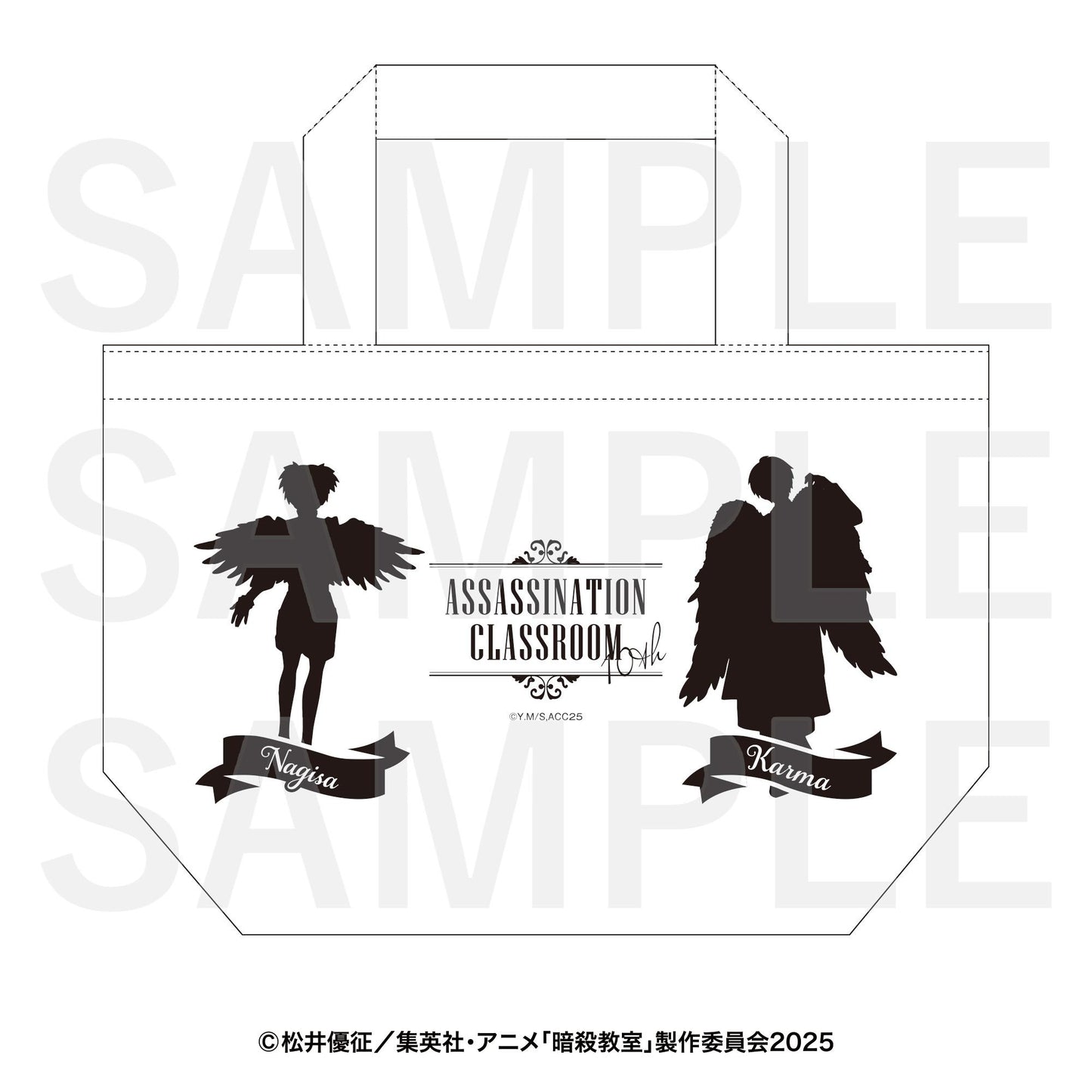 暗殺教室（暗殺教室） 天使與惡魔系列 托特包 Angel款